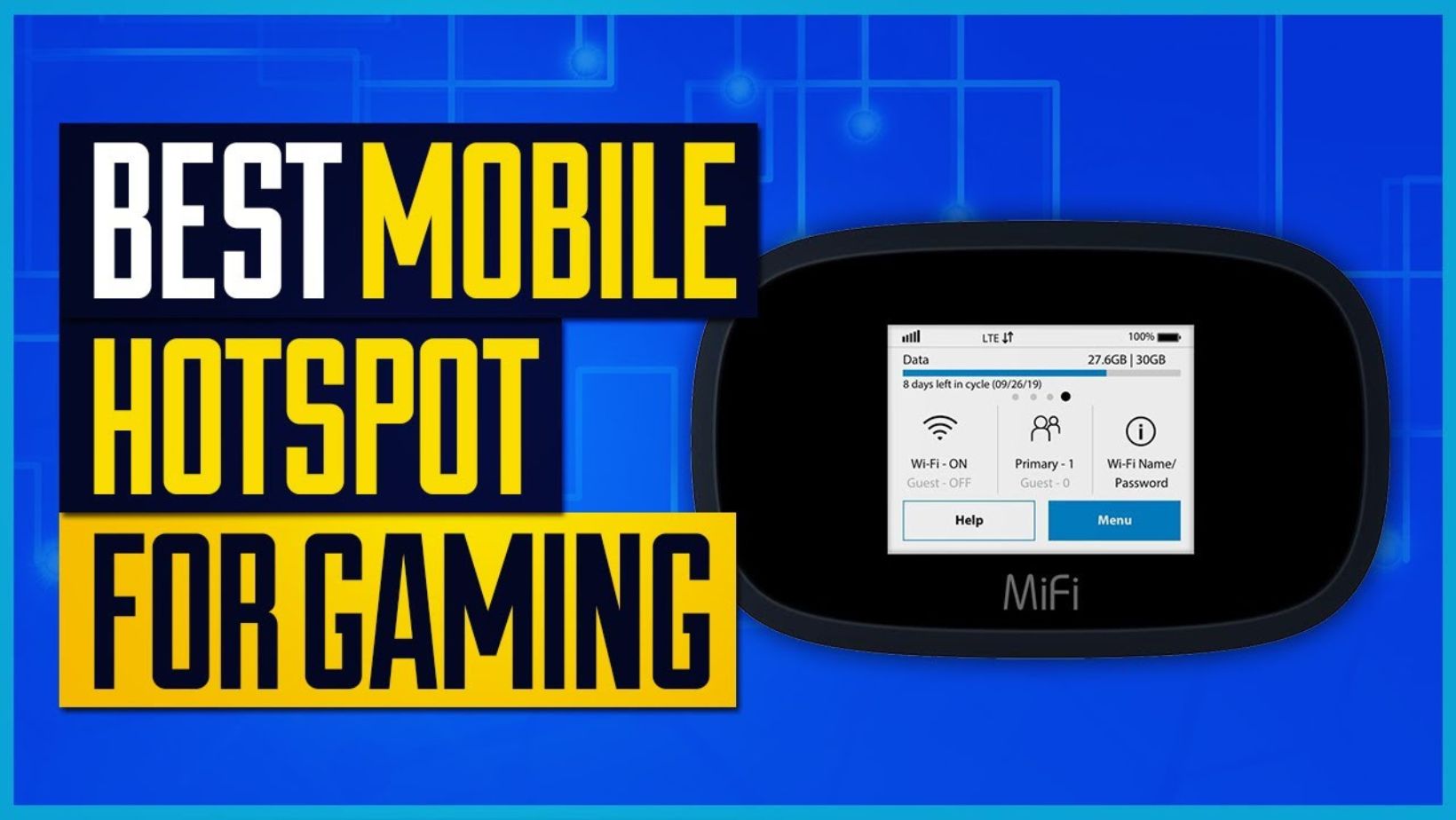 what is the best mobile hotspot for gaming